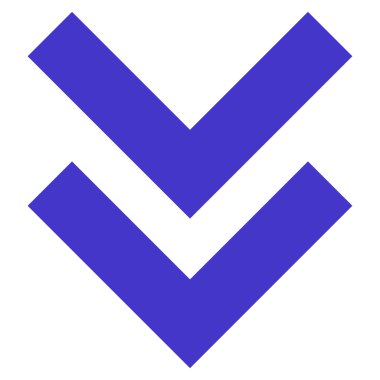 Düz vektör simgesi kaydır