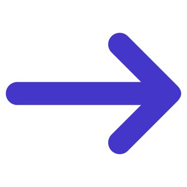 Düz vektör simgesi sağ ok