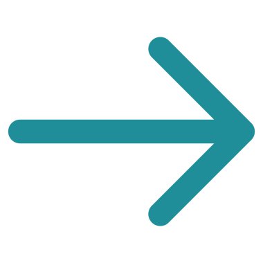 Düz vektör simgesi sağ ok