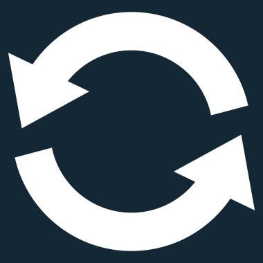 Düz vektör simgesini tazele