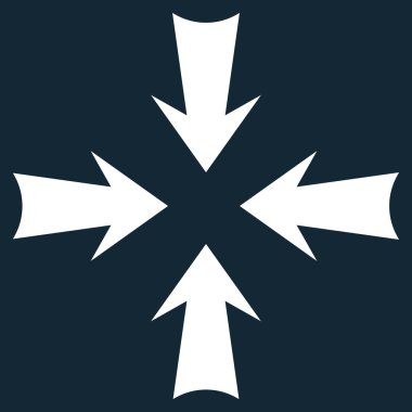 Oklar düz vektör simge azaltmak