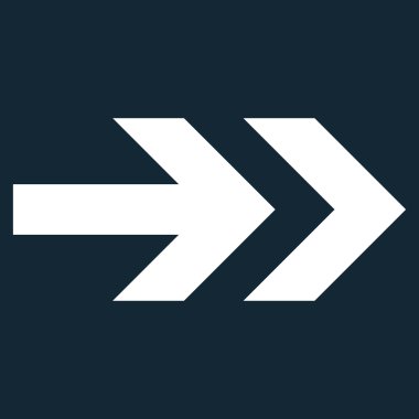 Düz vektör simgesi sağ ok