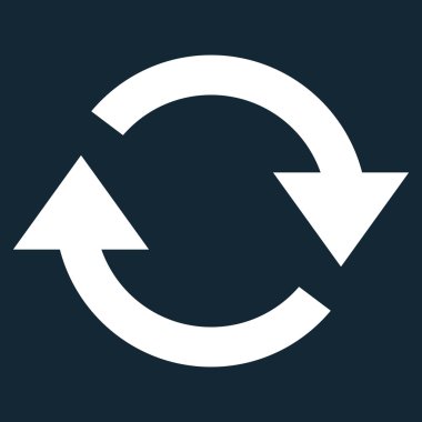 Düz vektör simgesini tazele