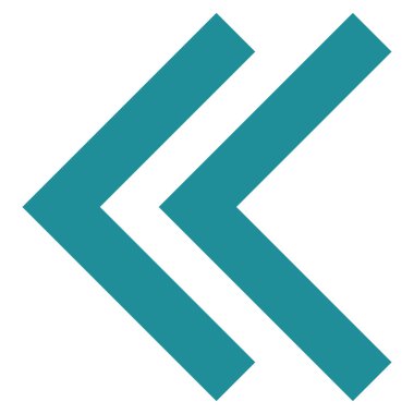 Shift Sol düz vektör simgesi