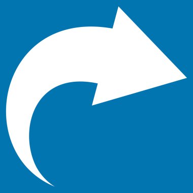 Düz vektör simge Yinele