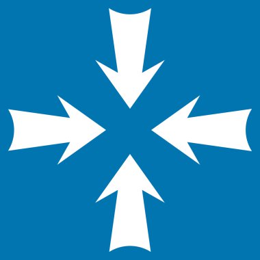 Oklar düz vektör simge azaltmak