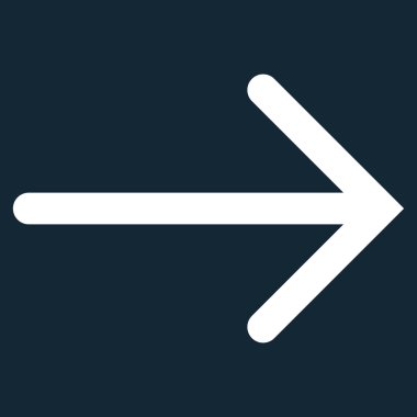 Düz vektör simgesi sağ ok