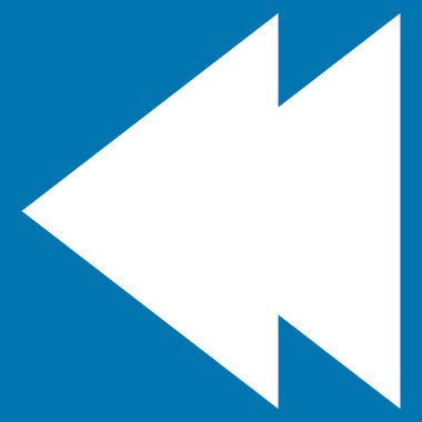 Sol düz vektör simgesi hareket