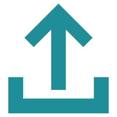 Düz vektör simge yüklemek