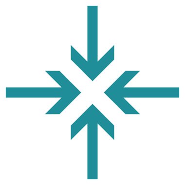 Oklar düz vektör simge azaltmak