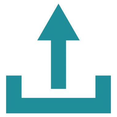 Düz vektör simge yüklemek