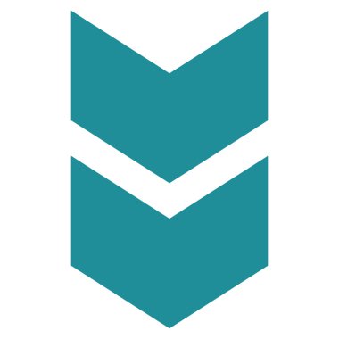 Düz vektör simgesi kaydır