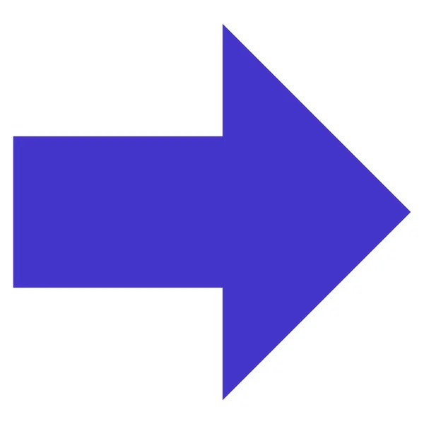 Arrow Right Flat Vector — стоковый вектор