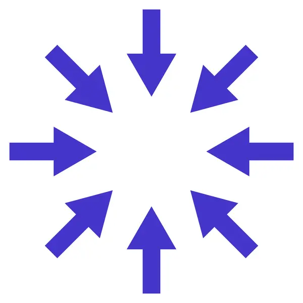 Flechas compactas plano Vector icono — Archivo Imágenes Vectoriales