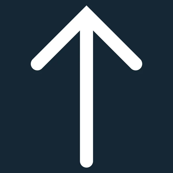 Arrow Up Flat Vector Icon — Stock Vector