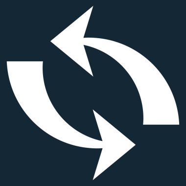 Düz vektör simgesini tazele