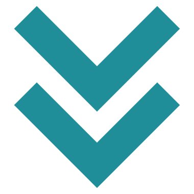 Düz vektör simgesi kaydır