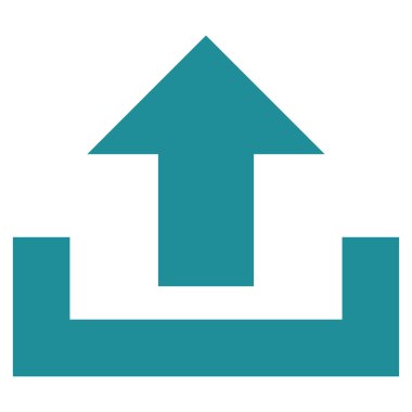 Düz vektör simge yüklemek