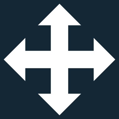 Düz vektör simgesini genişletin