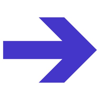 Düz vektör simgesi sağ ok