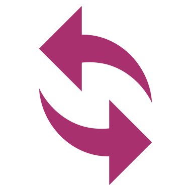 Düz vektör simgesini tazele