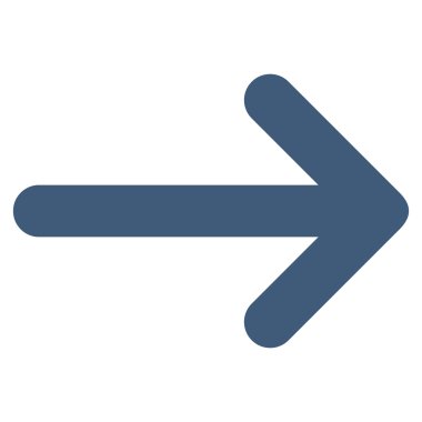 Düz vektör simgesi sağ ok