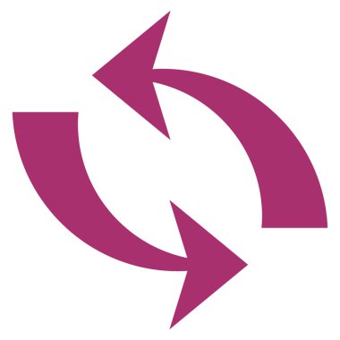 Düz vektör simgesini tazele