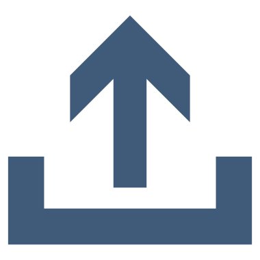 Düz vektör simge yüklemek