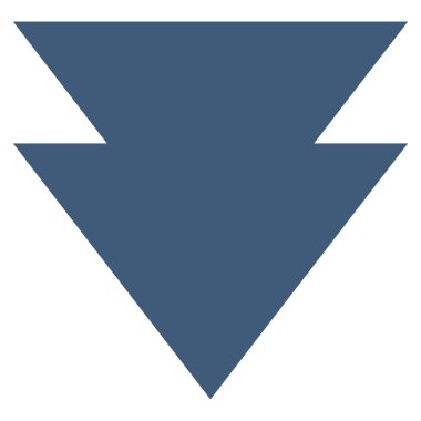 Düz vektör simgesi taşı