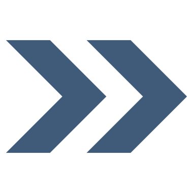 Vardiya doğru düz vektör simgesi