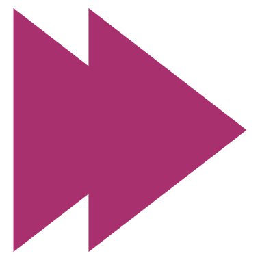 Doğru düz taşımak vektör simgesi