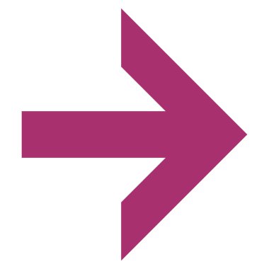 Düz vektör simgesi sağ ok