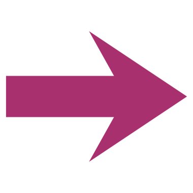 Düz vektör simgesi sağ ok