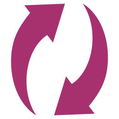 Düz vektör simgesini tazele