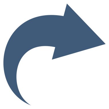 Düz vektör simge Yinele