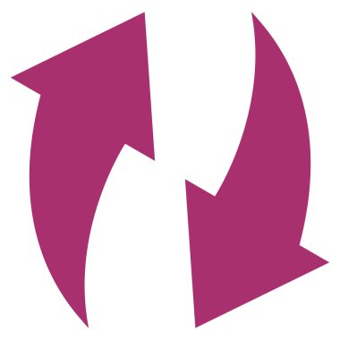 Düz vektör simgesini tazele