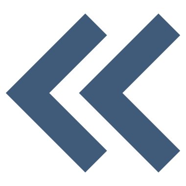 Shift Sol düz vektör simgesi