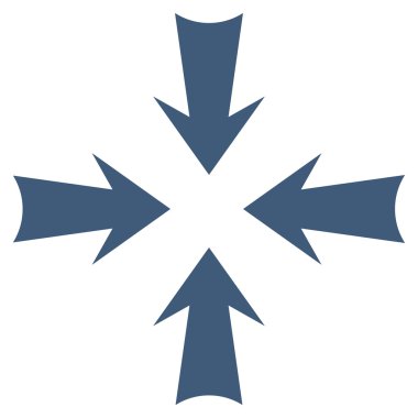 Oklar düz vektör simge azaltmak