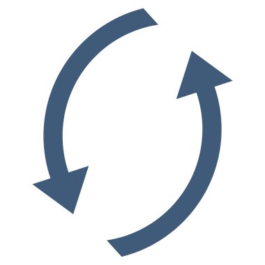 Düz vektör simgesini tazele