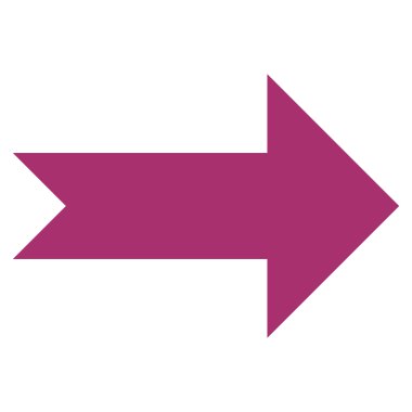 Düz vektör simgesi sağ ok