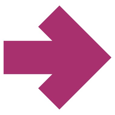 Düz vektör simgesi sağ ok