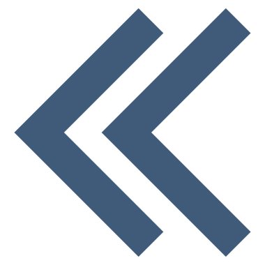 Shift Sol düz vektör simgesi