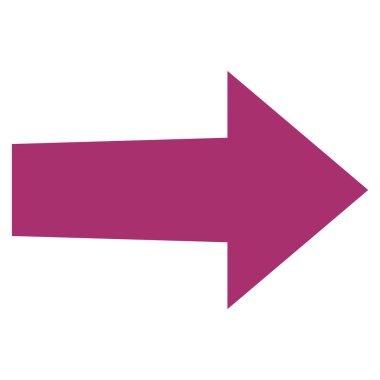 Düz vektör simgesi sağ ok