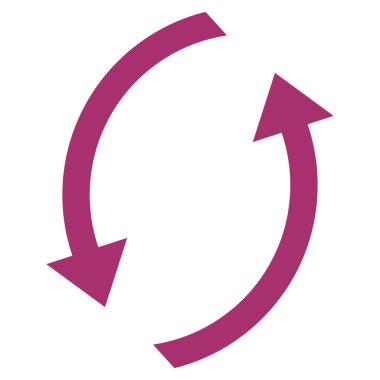 Düz vektör simgesini tazele