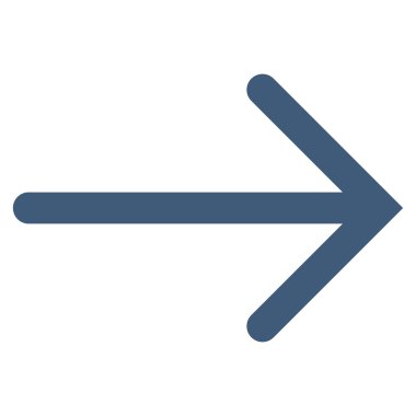 Düz vektör simgesi sağ ok