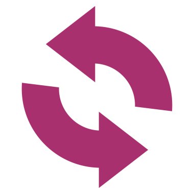 Düz vektör simgesini tazele