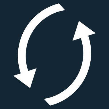 Düz vektör simgesini tazele