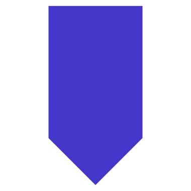 Düz vektör simgesi aşağı yön