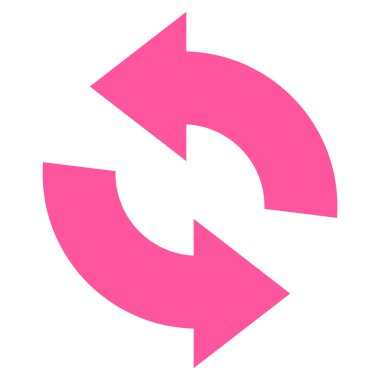 Düz vektör simgesini tazele