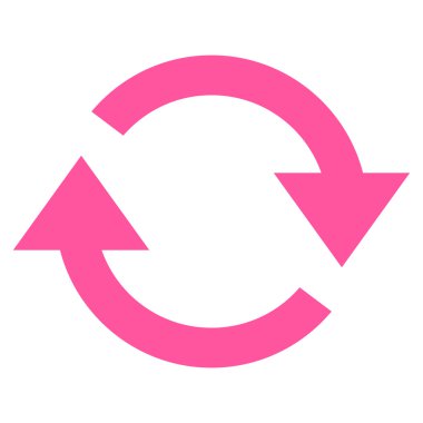 Düz vektör simgesini tazele